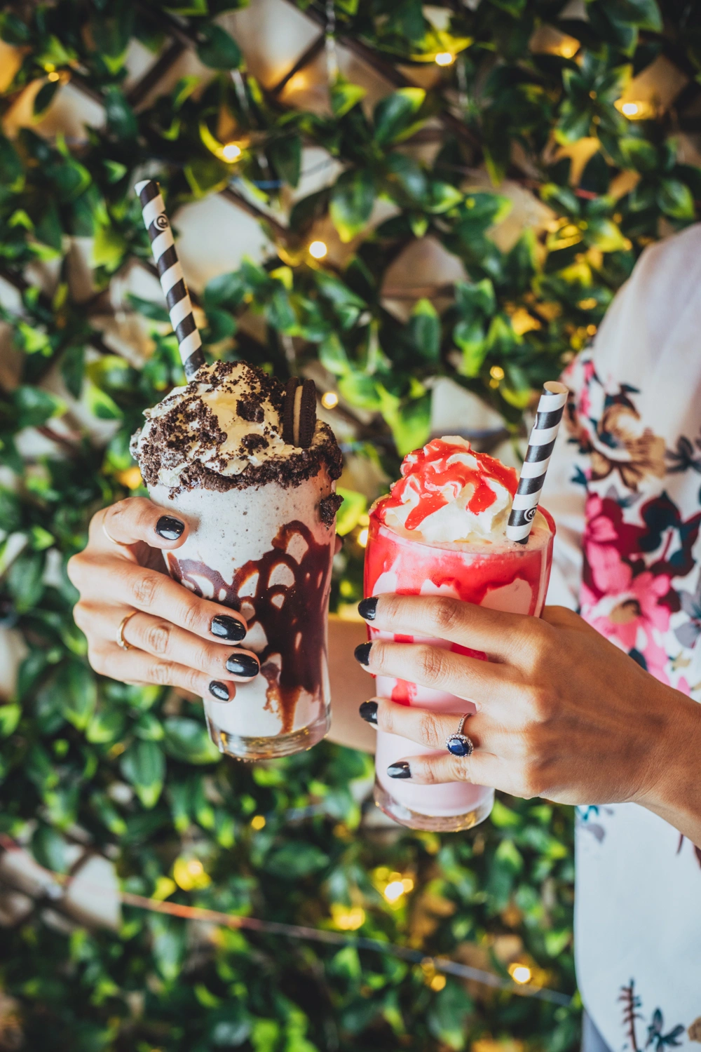 Loaded milkshakes